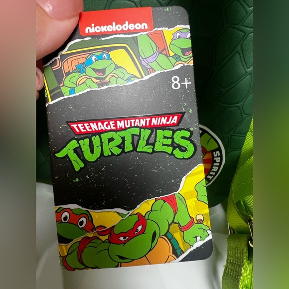 Loungefly Nickelodeon TMNT Teenage Mutant Ninja Turtles Mini Backpack Pizza NEW - Picture 5 of 12